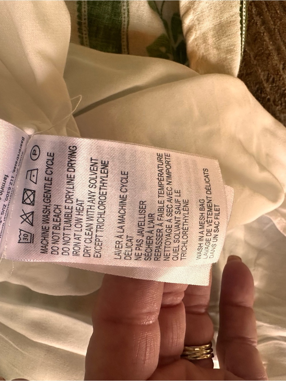 FARM Rio White Maxi Dress with Green Floral Print - Picture 6 of 6